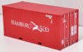 Container 20 ft Hamburg S�d rot